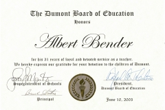 2003-Dumont-BOE-Honors